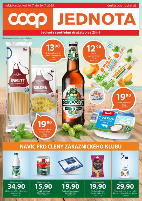 Nabídka od 16. 7. do 29. 7. 2025