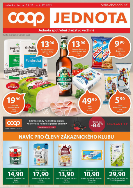 Nabídka od 19. 11. do 2. 12. 2025