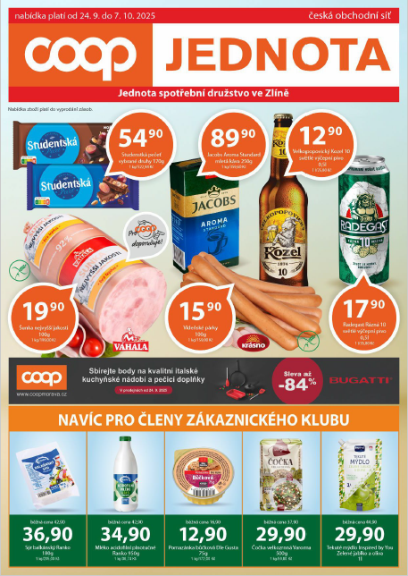 Nabídka od 24. 9. do 7. 10. 2025
