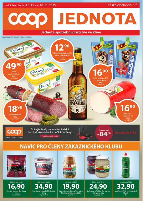 Nabídka od 5. 11. do 18. 11. 2025 
