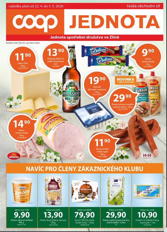 Nabídka od 22. 4. do 5. 5. 2026
