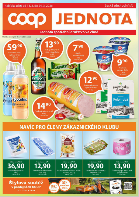 Nabídka od 11. 3. do 24. 3. 2026