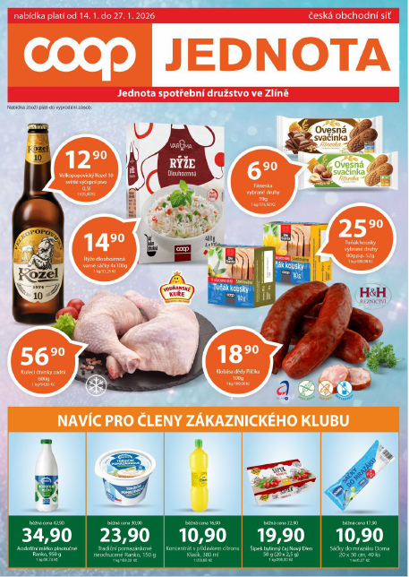 Nabídka od 14. 1. do 27. 1. 2026