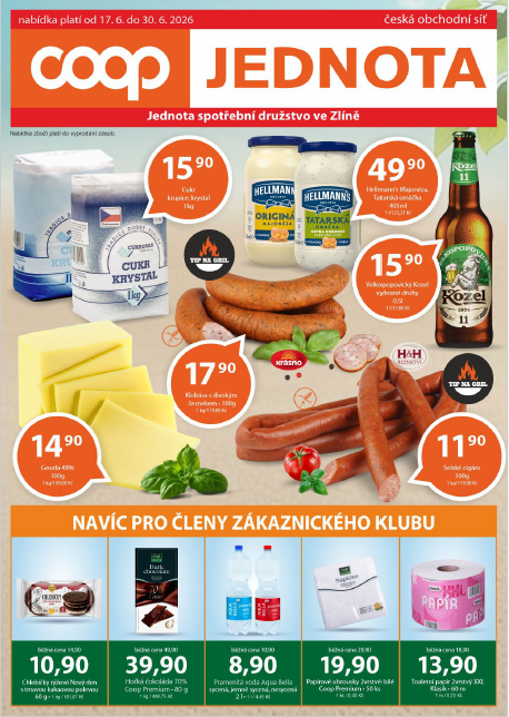 Nabídka od 17.6. do 30.6.2026 Nabídka od 17.6. do 30.6.2026