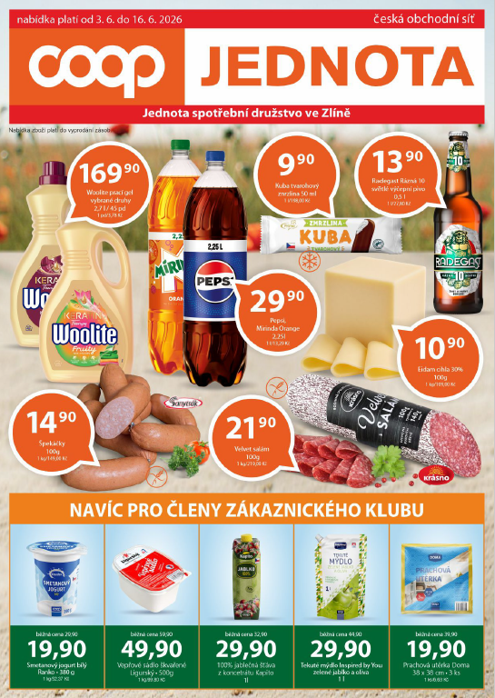 Nabídka od 3.6. do 16.6.2026 Nabídka od 3.6. do 16.6.2026